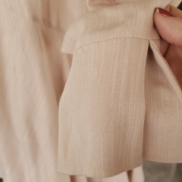 Crescent Light Beige Cold Shoulder Tunic - Picture 7 of 11